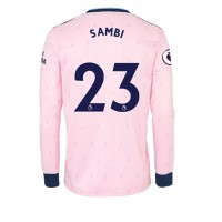 Arsenal Albert Sambi Lokonga #23 Tredjetrøje 2022-23 Langærmet